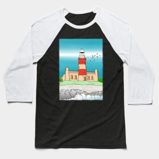 Cape Agulhas Lighthouse Baseball T-Shirt